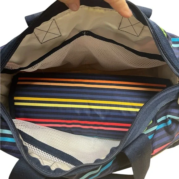 LeSportsac Essential Baby Weekender Bag Diaper Tote, excellent condition - Picture 7 of 8